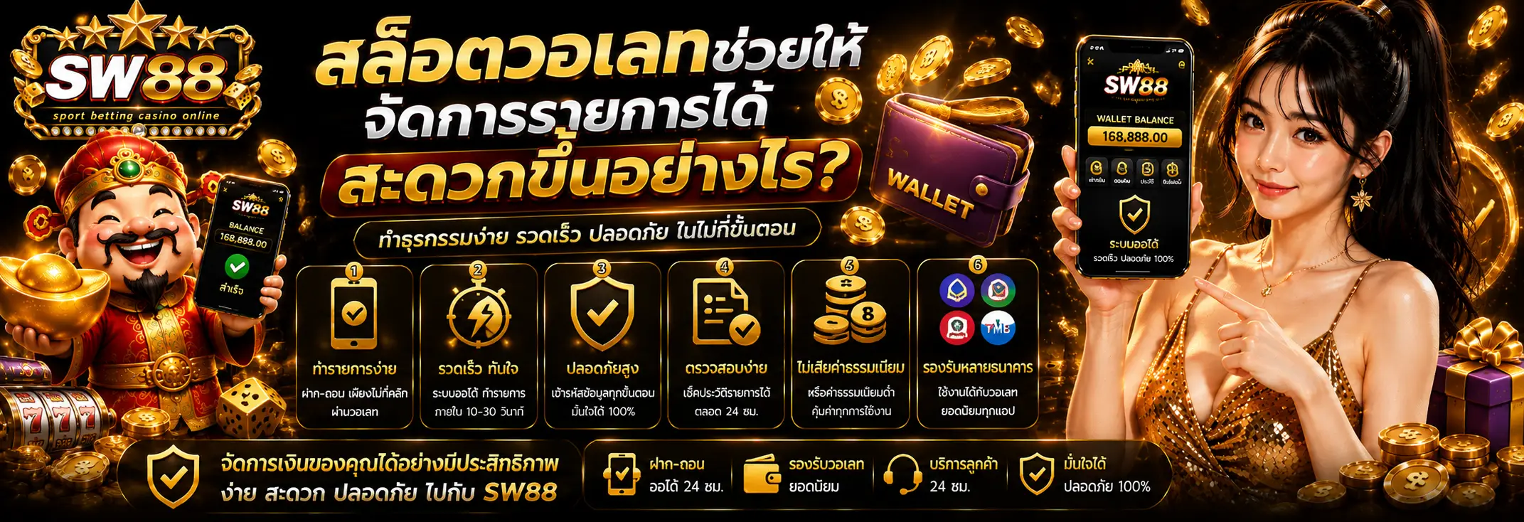 สล็อตวอเลทช่วยให้จัดการรายการได้สะดวกขึ้นอย่างไร